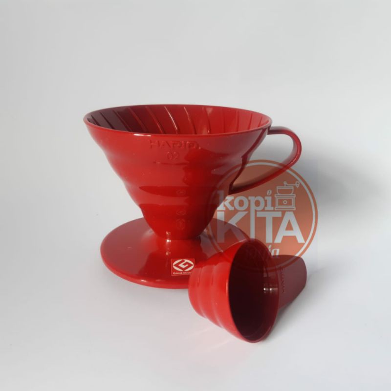 hario v60 02 dripper red