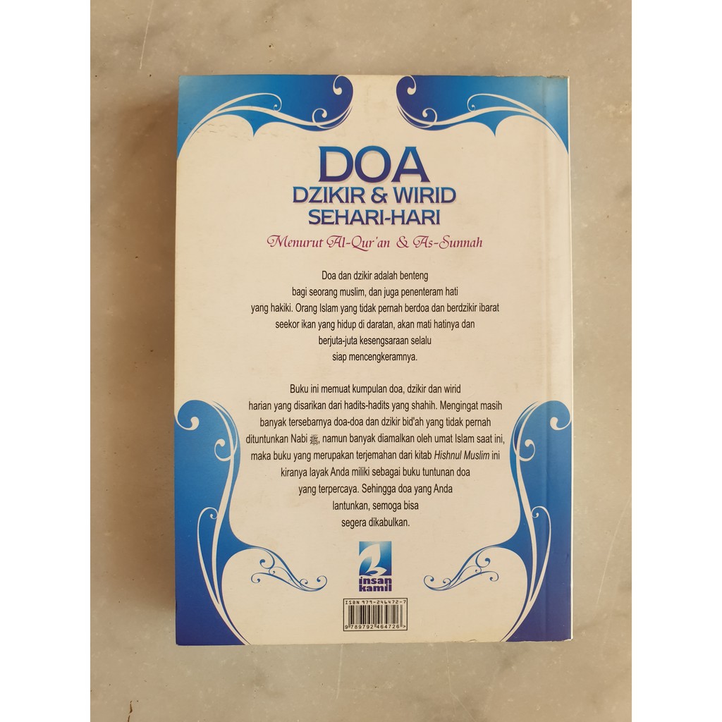 Buku Terjemahan Doa Dzikir Wirid Sehari Hari Menurut Al Qur An As Sunnah Pre Owned Shopee Indonesia