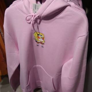  Hoodie  hnm spongebob light pink Hoodie  hnm mickey mouse 