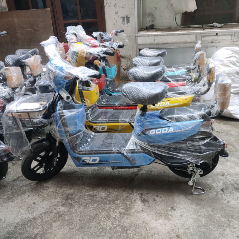 SEPEDA LISTRIK GODA GOLDEN 140 MONKEY SPECIAL DINAMO 450 WATT