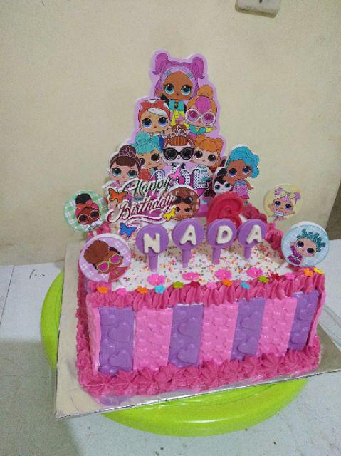 Cake Topper Lol Doll Surprise