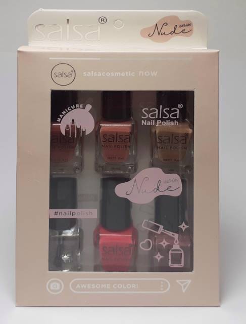 KUTEK SALSA NAIL POLISH NUDE SERIES NEW ( perbox )