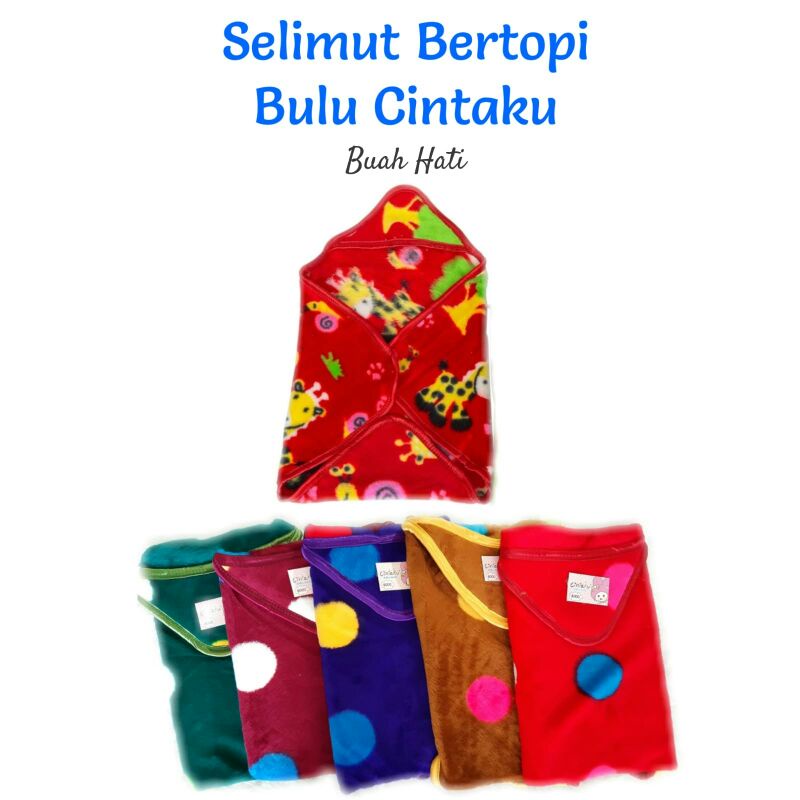 SELIMUT BAYI BERTOPI BULU CINTAKU