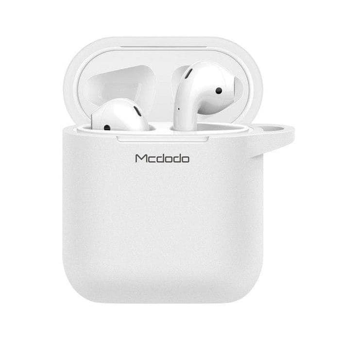 Mcdodo Silicone Case For Apples Airpods Shockproof Cover White