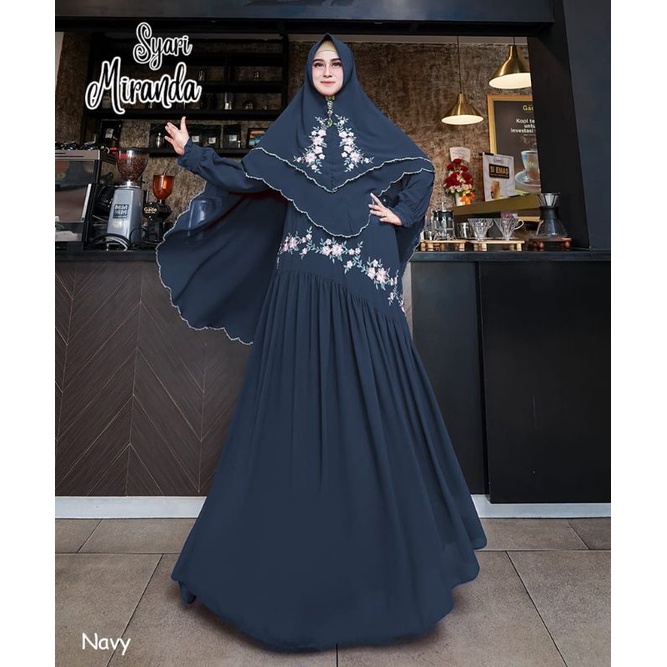 MIRANDA Gamis syari gamis kondangan muslimah lebaran