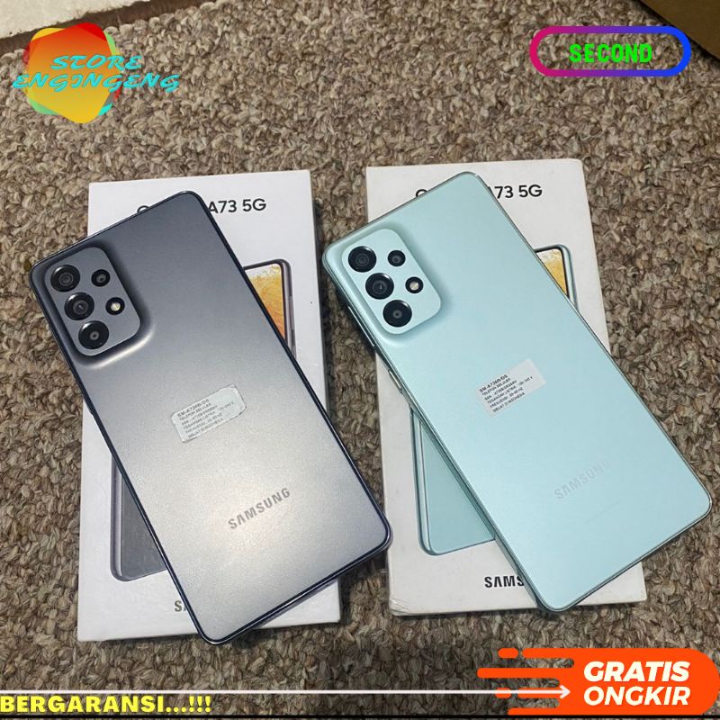 SECOND SAMSUNG A73 5G 8/256 BERGARANSI