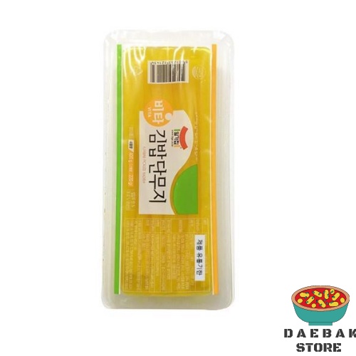 

Vita Kimbab Pickled Radish 400gr - Danmuji For Kimbab Made In Korea