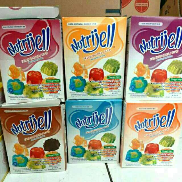 

NUTRIJELL ANEKA RASA Kemasan Besar (Jelly Powder Instant) 15gr/30gr