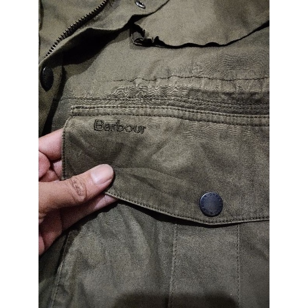 JAKET BARBOUR GREATCOAT WHITEHAVEN ORIGINAL SECOND