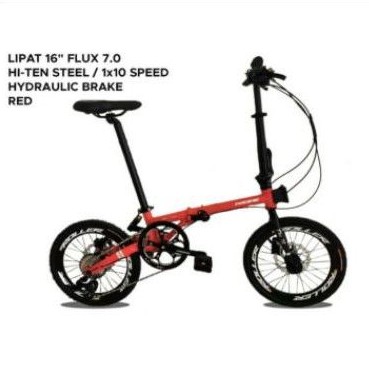 Sepeda Lipat Pacific Flux 7.0 16inch