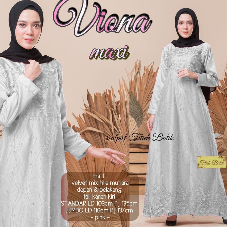 [ BROKAT FULL MUTER ] VIONA MAXY / SAHITA MAXY / GAMIS SERAGAM PESTA & KONDANGAN BEST SELLER PREMIUM
