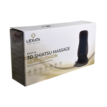 Lexata Bantalan Kursi Pijat Shiatsu 3d 02  dengan remote