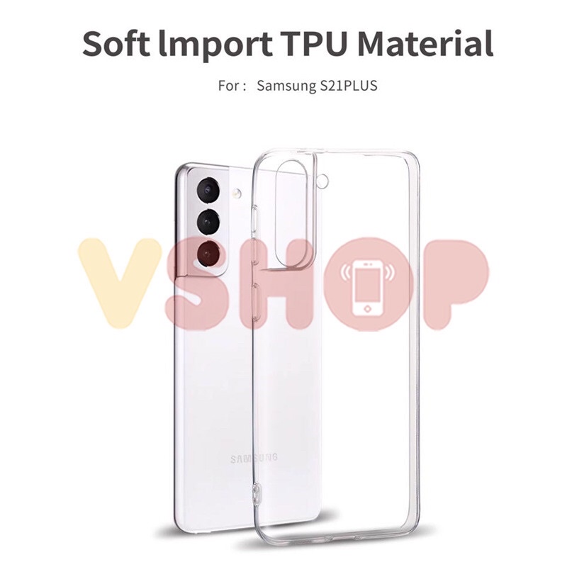 SOFTCASE TRANSPARAN SAMSUNG S21+ S21 PLUS PREMIUM CLEAR SOFT CASE