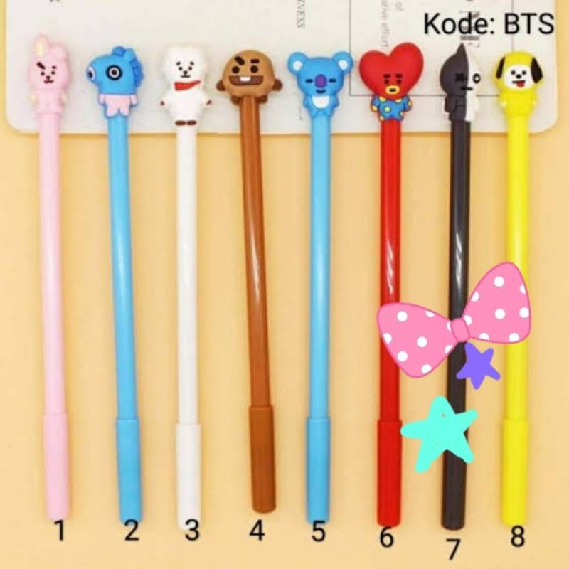 

PULPEN KARAKTER BTS