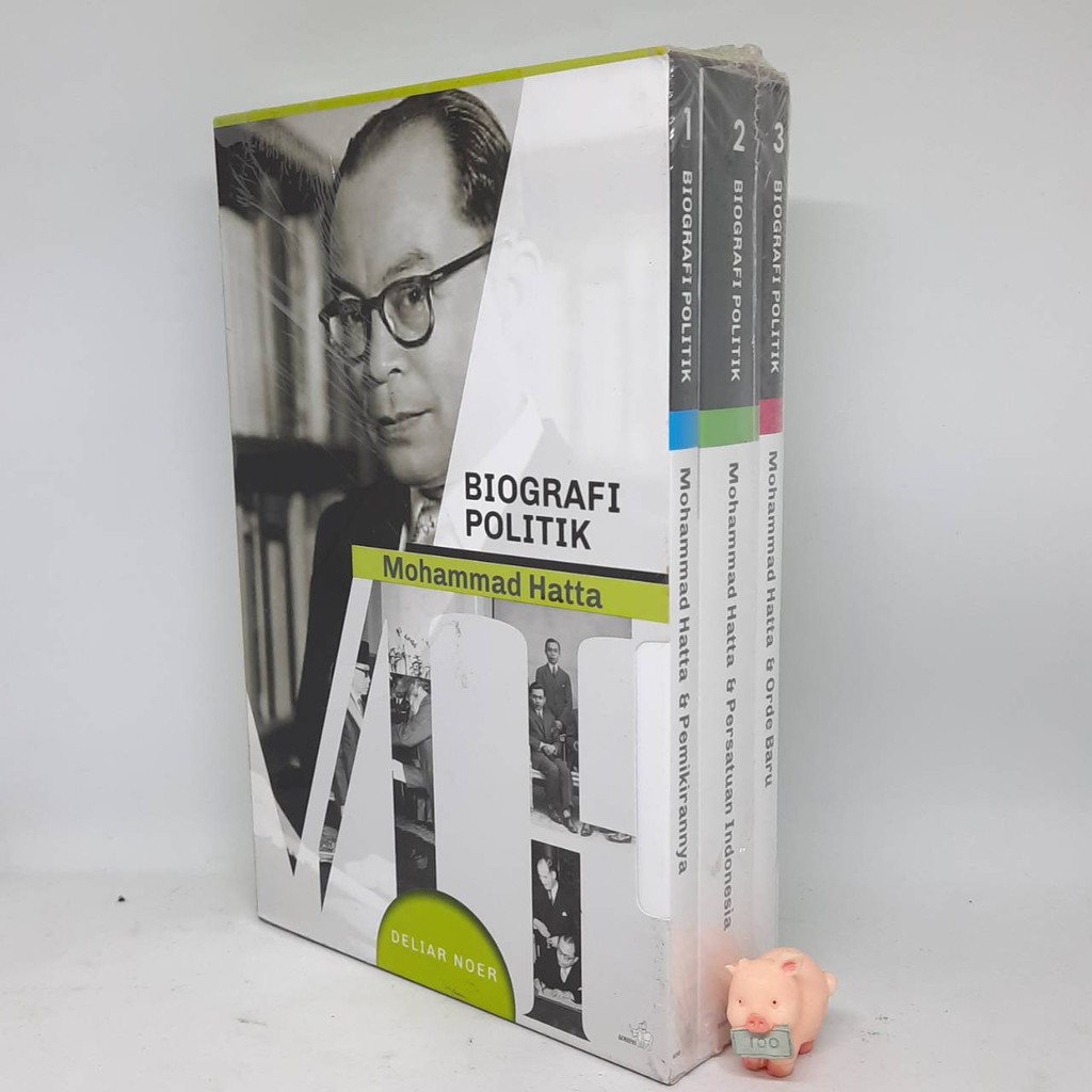 Boxset Biografi Politik Muhammad Hatta - Deliar Noer