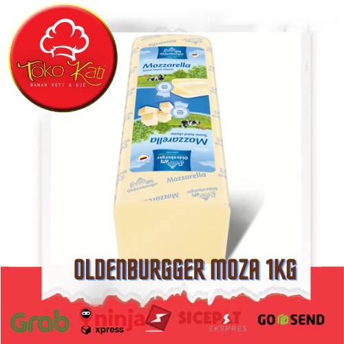 

Keju- Mozarella Oldenberger Repack 1Kg -Keju.