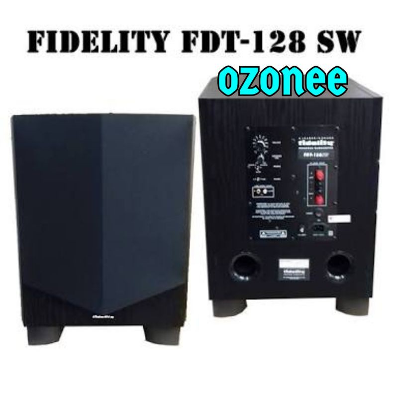 SUBWOOFER FIDELITY FDT 128 SW 12 INCH AKTIF ORIGINAL