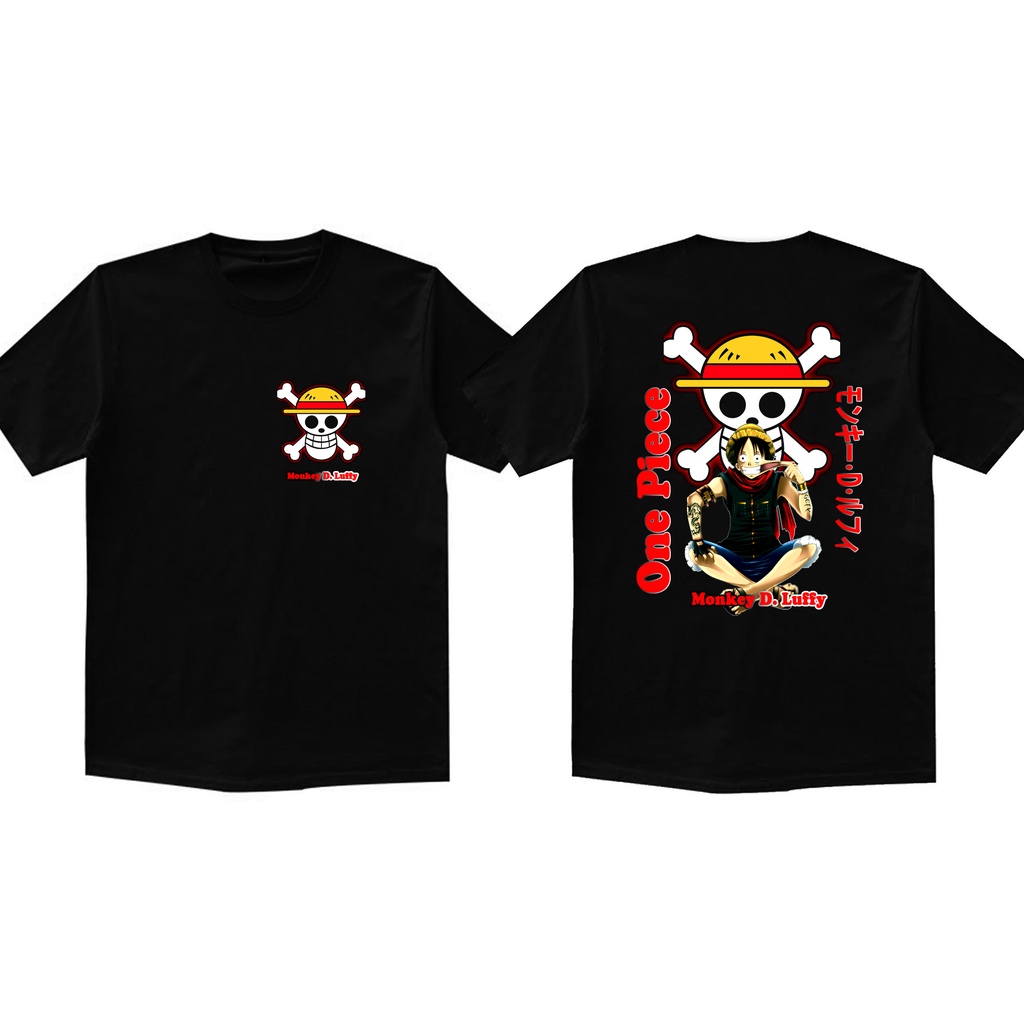 KAOS ANIME TOPI JERAMI BAJAK LAUT MONKEY D.LUFFY ONE PIECE MANGA RORONOA NAMI USOPP SANJI TONY TONY 