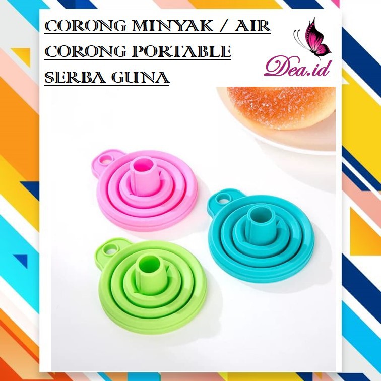 [DEASHOP] CORONG SILIKON PRAKTIS / CORONG MINYAK