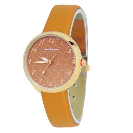 ( BAJ )JAM TANGAN WANITA HUSH PUPPIES KULIT KACA BELIMBING GROSIR IMPORT MURAH JF054