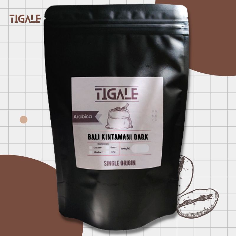 

TIGALE - KOPI ARABIKA BALI KINTAMANI DARK 200G