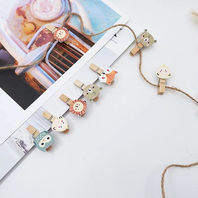 

W! Accessories Penjepit / Klip Foto Kayu (per 1pc)