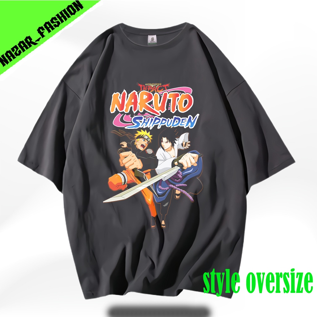 KAOS NARUTO VINTAGE OVERSIZE T-SHIRT