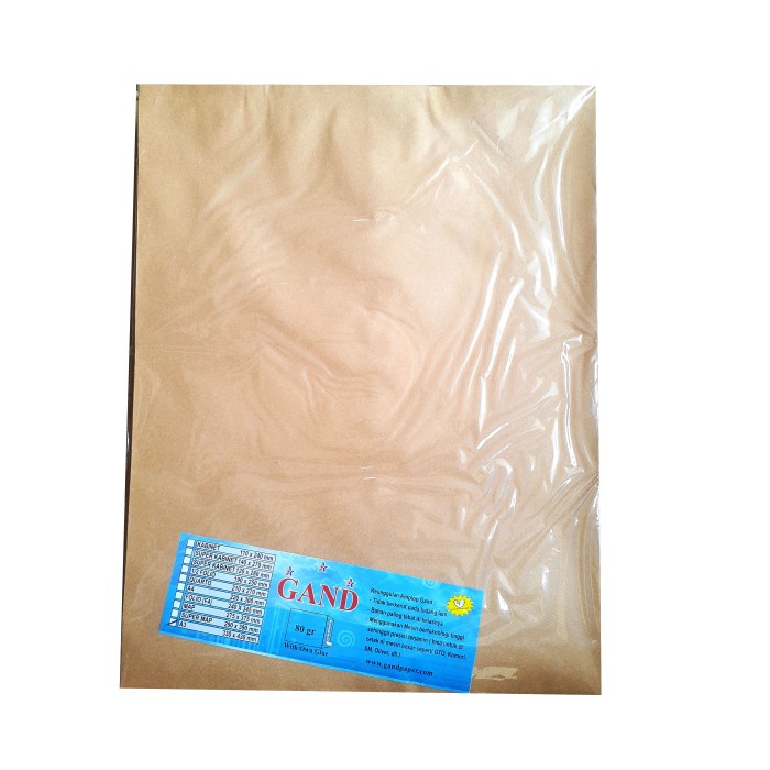 

Amplop Coklat Polos Gand A3 330mm x 430mm isi 100 Pcs