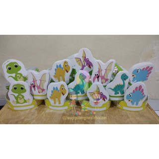 Topi custom ultah ulang  tahun  dino upin  ipin  unicorn 