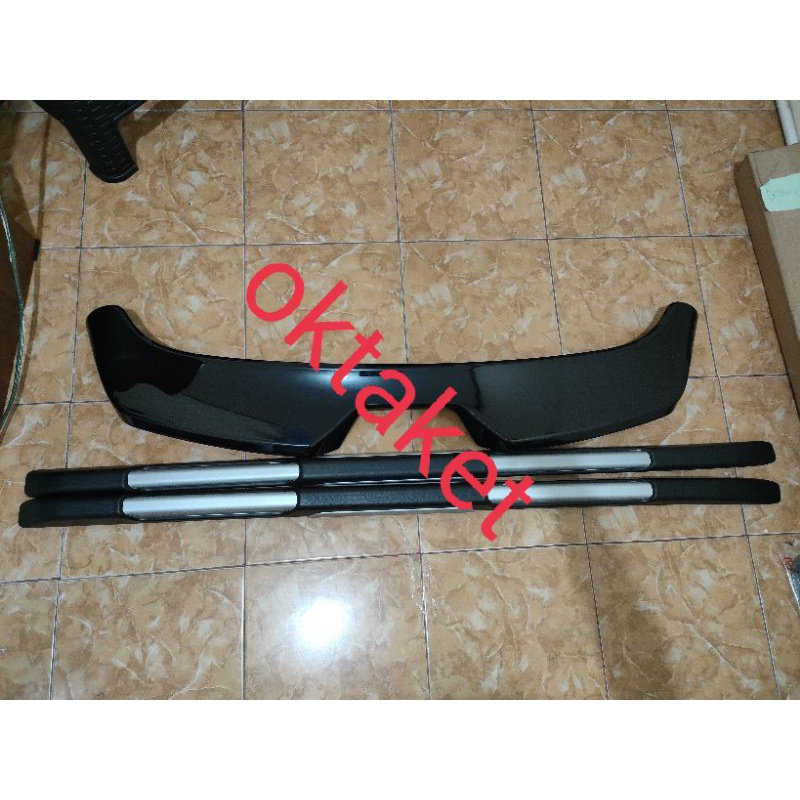 paket Roof Rail + Spoiler belakang toyota Raize Daihatsu Rocky 2021