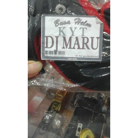 ➨ BUSA HELM HALF FACE FULL 1 SET KYT DJ MARU ►