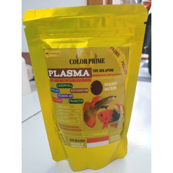 PLASMA CACING SUTRA PAKAN MAKANAN IKAN CUPANG GUPPY HIAS 500-800