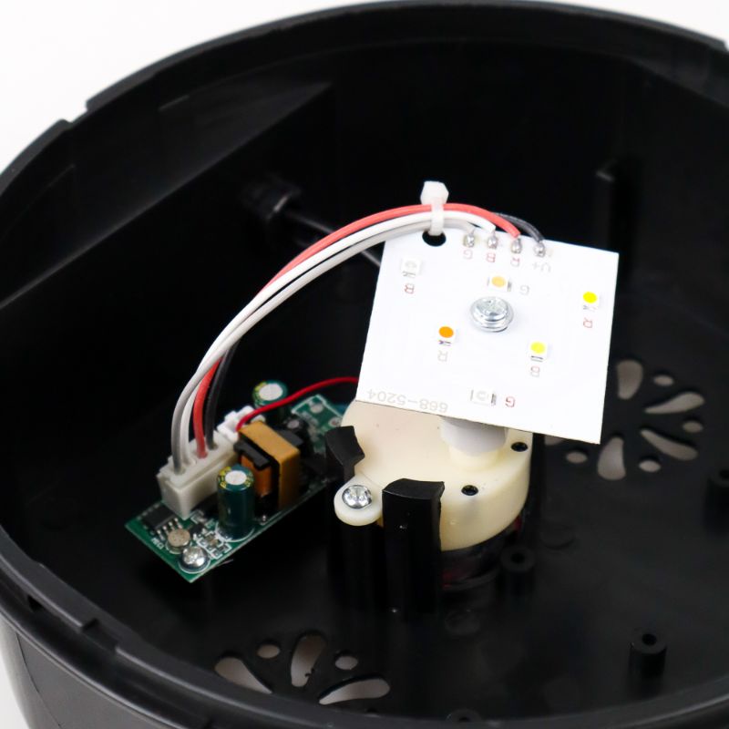 Lampu proyektor LED crystal magic ball disco light 20w