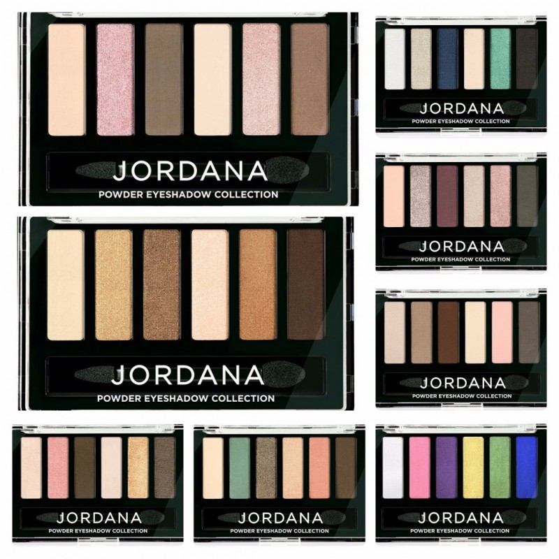 JORDANA MADE TO LAST POWDER EYESHADOW PALETTE