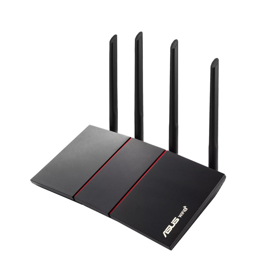 ASUS RT-AX55 AX1800 Dual Band WiFi 6 Wireless Router with AiMesh Promo !!!