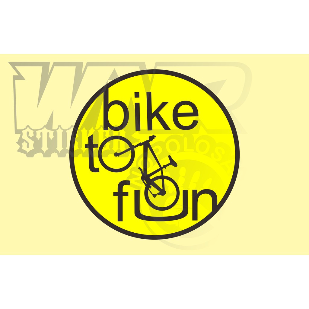 

promo stiker bike to fun