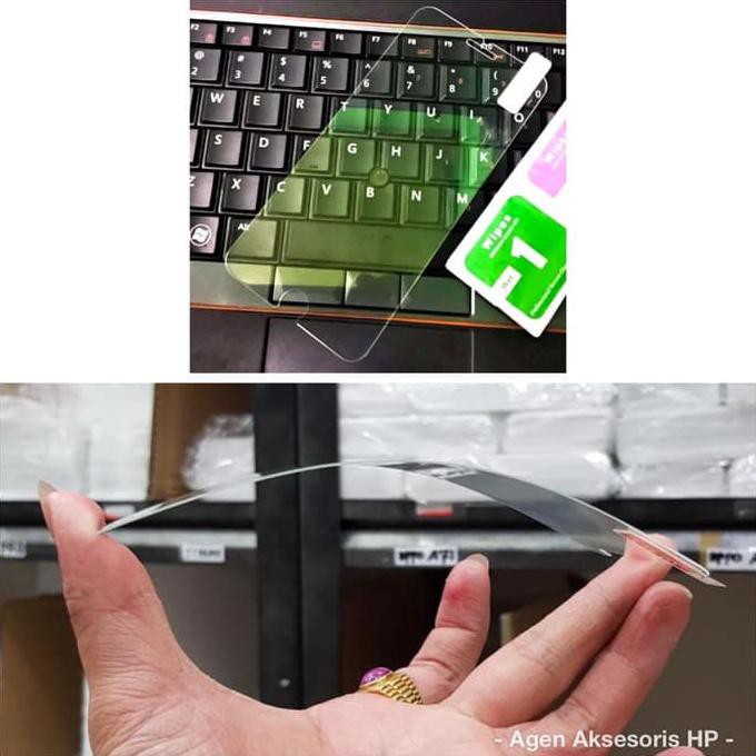 Tempered Glass Lenovo Phab Plus 6.8 inchi PB1-770M Screen Protector - Putih -