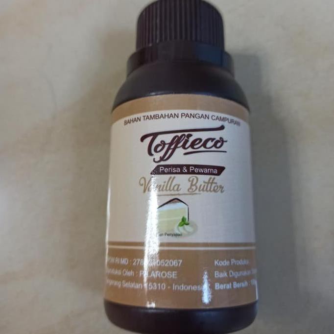 

Best Produk] Toffieco Vanilla Butter 100 Gr