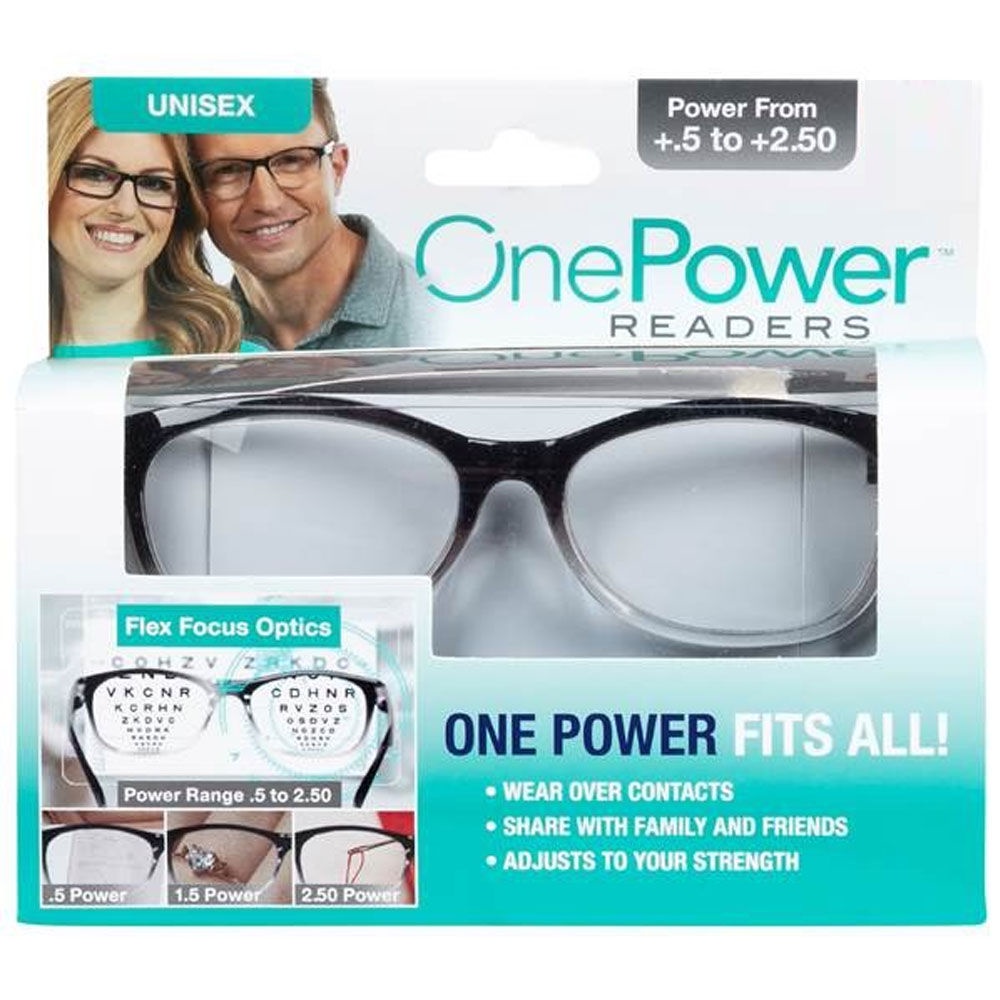 Kacamata Baca Plus Auto Focus - One Power Readers Glasses Kacamata Baca Auto Fokus Unisex