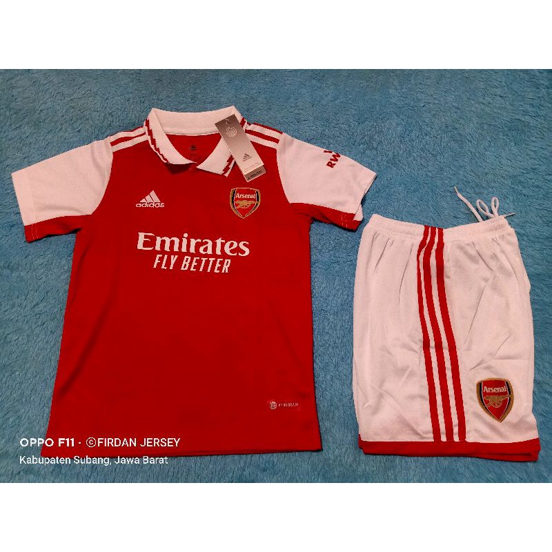 Jersey Bola Arsenal Home Kids 2022/2023 - GRADE ORI