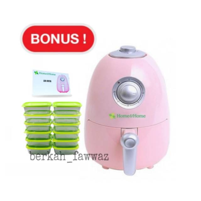 HOME N HOME AIR FRYER - ALAT MASAK SERBAGUNA - MENGGORENG TANPA MINYAK