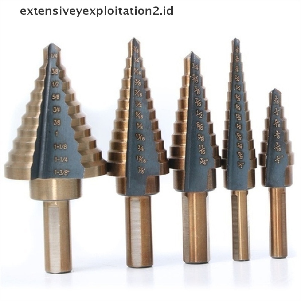 (Hotter) 1/3/5pcs 50ukuran Hss Cobalt Multiple Hole Saw Drill Bit