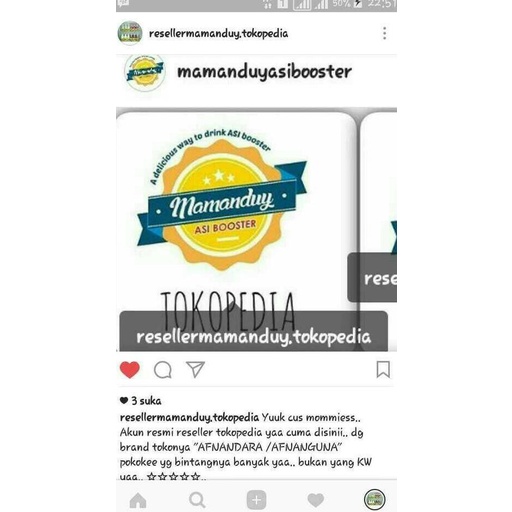 [[BISA COD]] MAMANDUY ASI BOOSTER /ASI BOOSTER / BOOSTER ASI /SUSU ASI