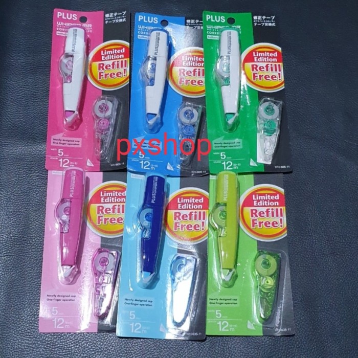 

Sale!!! Tip Ex Plus Correction Tape Wh-605 / Wh-635 Hemat