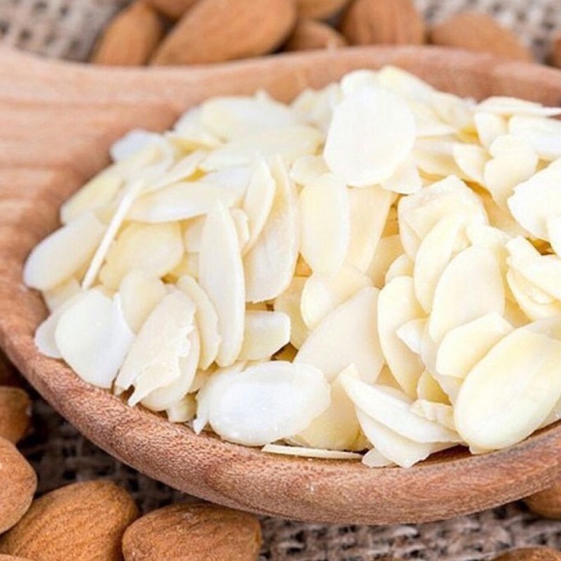 Kacang Almond Slice 1 Kg Almond Iris Original Healthy Food