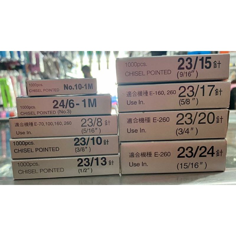 

Isi staples ETONA no.10 & 24/6