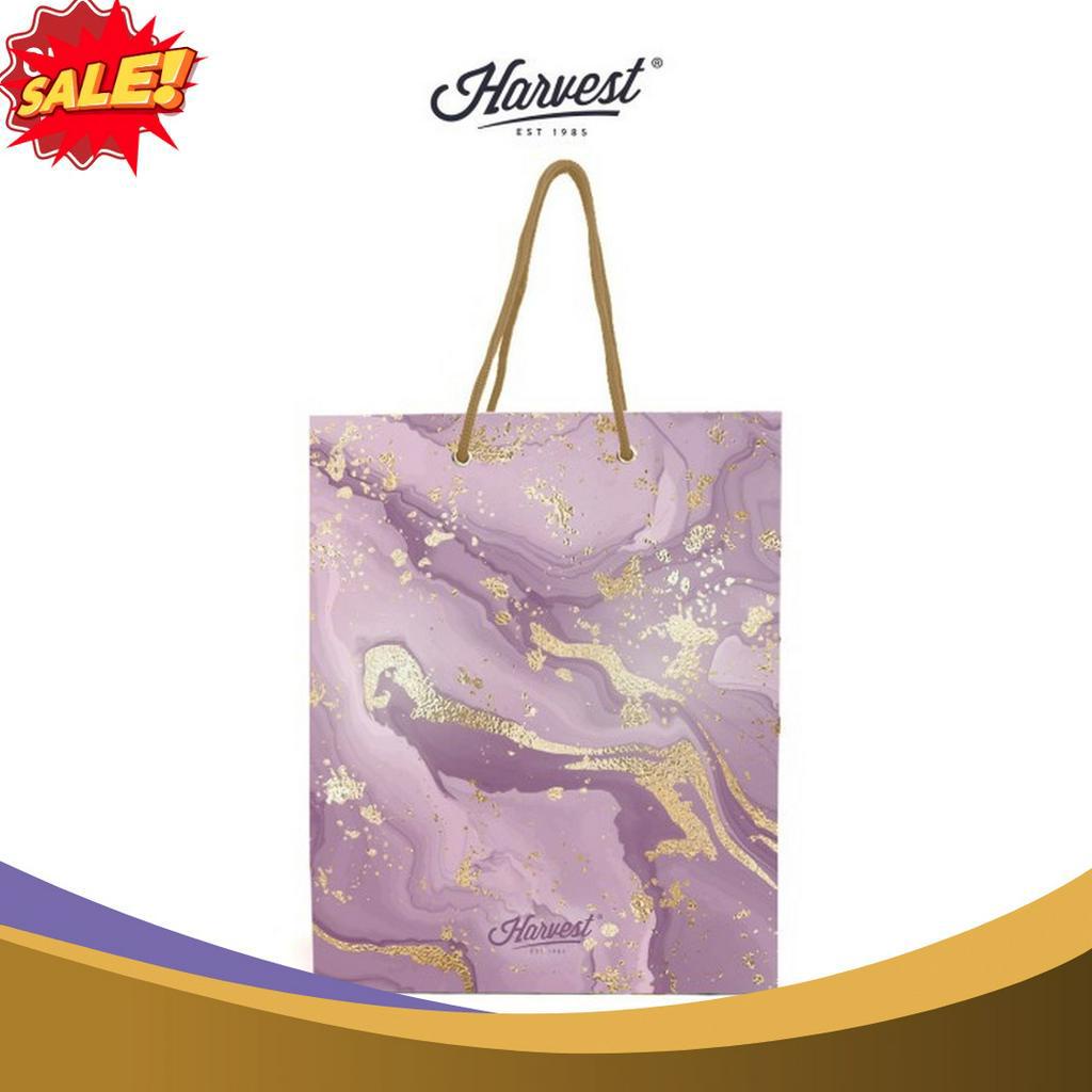

HATI HATI BARANG Paper Bag Harvest M Paradise Lilac