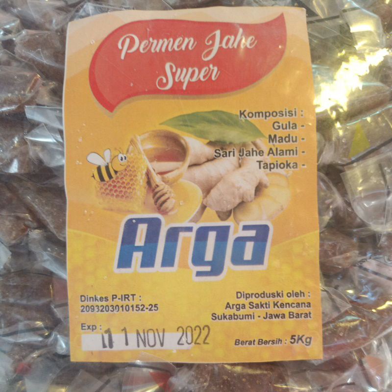 Permen Jahe 200gr