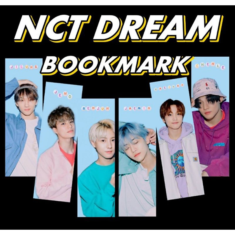 

Bookmark NCT DREAM PEMBATAS BUKU NCT