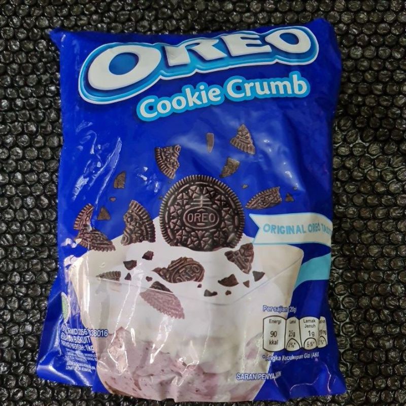 

1kg Oreo Cookie Crumb Remahan Biskuit Oreo Asli Kemasan Asli sesuai foto